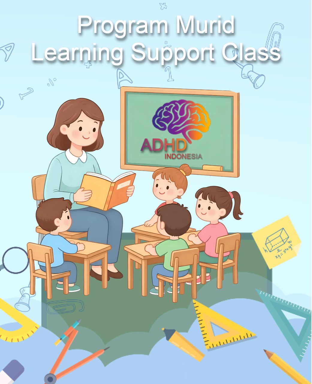 Program ADHD Indonesia Kabupaten Barito Timur Kelas Pendampingan Belajar (Learning Support Class)